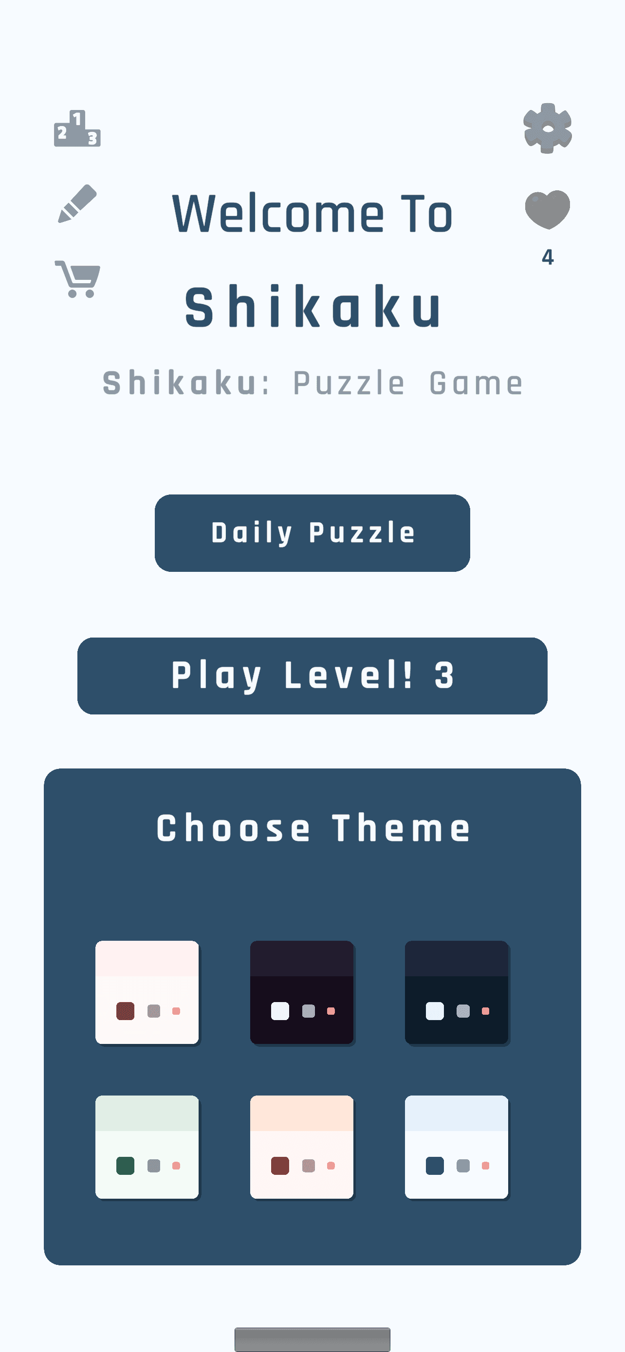 Shikaku Puzzle Game leaderboard